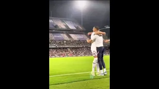 i love those Achraf hakimi and mbappe #achraf_hakimi #mbappe #football