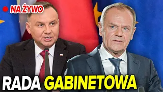 Posiedzenie Rady Gabinetowej [NA ŻYWO]