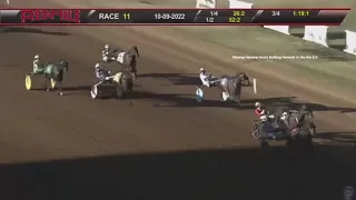 Allywag Hanover beats Bulldog Hanover  in the the $153,000 Allerage Farms Open Pace slider