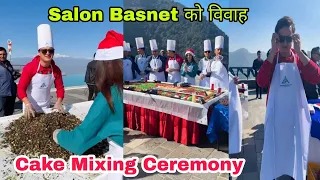 Salon Basnet and Karishma Kc | Cake Mixing Ceremony | Video | 2022