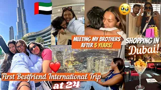 Bestfriend Trip to Dubai! Our First International Vacation 😍 #TravelWSar