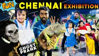 GHOST PRANK on ANI 👻 Chennai's World Exhibition- ஆதம்பாக்கம் கண்காட்சி | DAN JR VLOGS