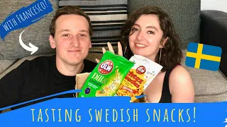 Trying SWEDISH Snacks with an Italian - Snack Surprise UK