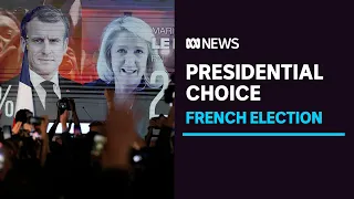 Macron and Le Pen lead French election first round, heading for runoff | ABC News