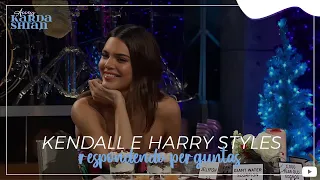 Kendall Jenner e Harry Styles respondendo perguntas em Spill Your Guts | Parte 1