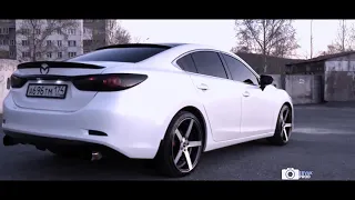 дёрганный монтаж. mazda 6