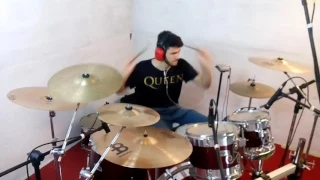Kiss Lick It Up - Drum Cover