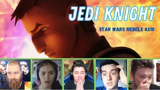 Reactors Reaction to KANAN JARRUS in Star Wars Rebels 4x10 JEDI KNIGHT
