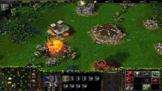 Warcraft III: Legendary Game 17 2v2v2v2 on Insane