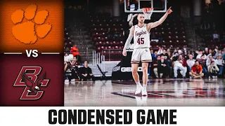 Clemson vs. Boston College Condensed Game | 2022-23 ACC Men’s Basketball