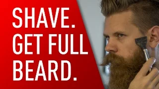 Shave for a Thicker Beard | Eric Bandholz