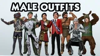 The Sims 3 Unlockable Outfits Tutorial And Overview -(Part 01)- Male Clothing And Hairstyles!