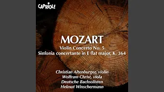 Violin Concerto No. 5 in A Major, K. 219, "Turkish": II. Adagio