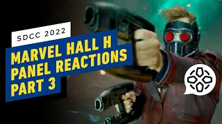 Marvel Studios: MCU Hall H Panel Reactions Pt. 3 | Comic Con 2022