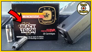 NEVER Meet Your HERO!....10MM Black Talon AMMO Test!