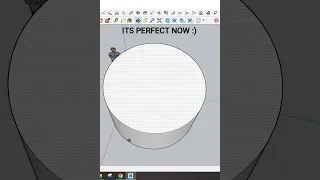 How to Smooth Circle or arch edges in sketchup #shorts #short #sketchup #lumion #2023 #quick