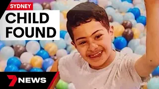Missing child found in Sydney after days of searching | 7 News Australia