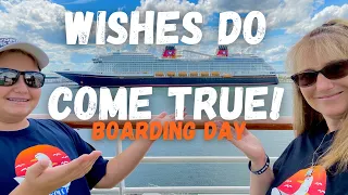 Disney Wish! Halloween on the High Seas, Boarding Day!
