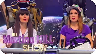 Rebecca und Larissa fliegen zum Mond | Die Martina Hill Show | SAT.1 TV