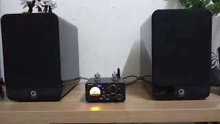 AIYIMA TUBE T9  WITH J 5749 TUBE + Q ACOUSTIC SPEAKER SOUND TEST