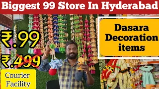 Biggest 99 Store In Hyderabad|| Festival Special Items|| Return Gifts|| VNK ideas