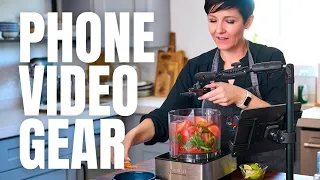 Gear for Food Videos on Your Phone