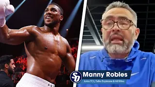 ''ANTHONY JOSHUA IS A SPECIAL FIGHTER!' - Manny Robles certain Wilder fight NOT DEAD