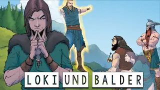 Loki und das traurige Schicksal von Balder, dem Meistgeliebten der Götter - Nordische Mythologie