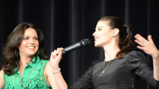 Who wants to sing ? Lana Parrilla, Meghan Ory, Colin O'Donoghue  - Fairytale 3