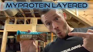 Protein Candy Bar?! | MyProtein Layered Bar REVIEW | Treat Without The Cheat | Chocolate Brownie