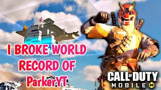 NEW WORLD RECORD KILLS ON FLOATING PLATFORM | SOLO VS SQUAD CALL OF DUTY MOBILE