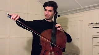 JS Bach - Cello Suite No. 6 in D Major, Allemande