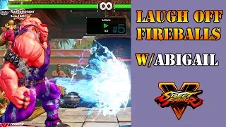 SFV - How to circumvent projectiles with Abigail