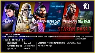 TEKKEN 7 SEASON 3 Character Trailers: LIVE REACTION | Leroy Smith, Ganryu, Fahkumram #TWT2019 Finals