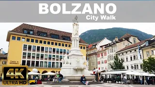🇮🇹  BOLZANO Walking Tour  |  4K UHD ITALY