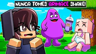 ¡NUNCA TOMES el GRIMACE SHAKE en MINECRAFT! 🥤🍦😨