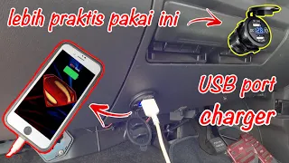 Cara Pasang USB Charger Di mobil,Gampang dan Murah | Nochee1000