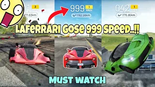 Laferrari gose 999 speed🤯..!! Funny moments part 2😂|| Extreme car driving simulator||