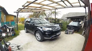 Купил новую машину Ford Explorer 2018 в максималке. Начинаем разбирать для антикора ! #1