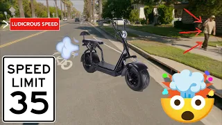 Speed Test | Juiced OG XL Fat Tire Electric Scooter | 4K