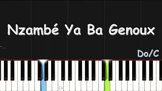 Ben Mavinga - Nzambé Ya Ba Genoux | EASY PIANO TUTORIAL BY Extreme Midi