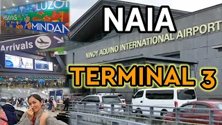NAIA TERMINAL 3 ~AIRPORT GUIDE ARRIVAL AND DEPARTURE| WALKING TOUR #naiaterminal3 #fyp #airport