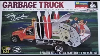 How to Build the Garbage Truck by Tom Daniel 1:24 Scale Revell Model Kit #85-4198