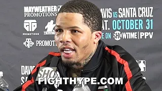 GERVONTA DAVIS REACTS TO BRUTAL KNOCKOUT THAT PUT LEO SANTA CRUZ TO SLEEP; BREAKS DOWN ONE SHOT KO