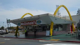 Oldest operating McDonald's in the world! Downey,Ca includes a little museum