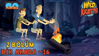 Kratt Kardeşler | İKİ BÖLÜM BİR ARADA -16 | MinikaGO