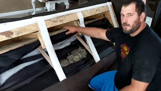 How to fix a broken couch couch that is sagging pillows that are flat