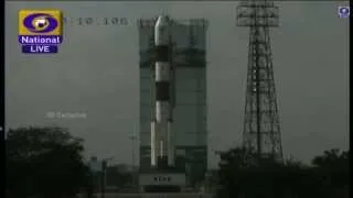 VIDEO - India's Mars Orbiter aboard the PSLV-C25 rocket LIFTOFF