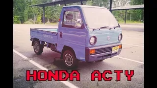 1989 Honda Acty importado desde Japón con motor de motocicleta?