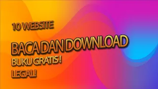 8 Situs Download dan Baca Buku Gratis dan Legal